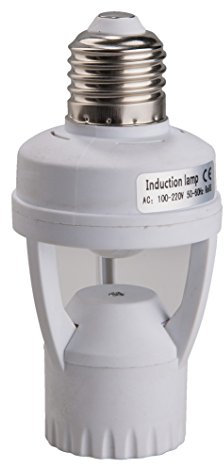 Brennenstuhl 1179910 Porta Lampada con Rilevatore di Movimento 360 Bianco