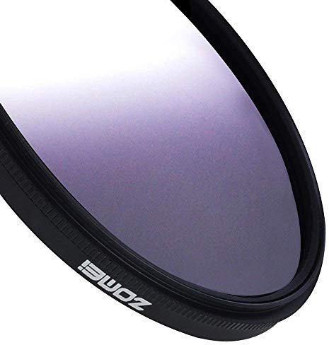 ZOMEI 67mm Ultra Slim Optical Resin Graduated Neutral Density Grey Lens Filter