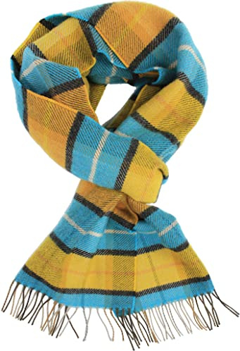 Rotfuchs Winterschal & Warm Karo modisch Mehrere Farbstellungen Wolle Made in Germany