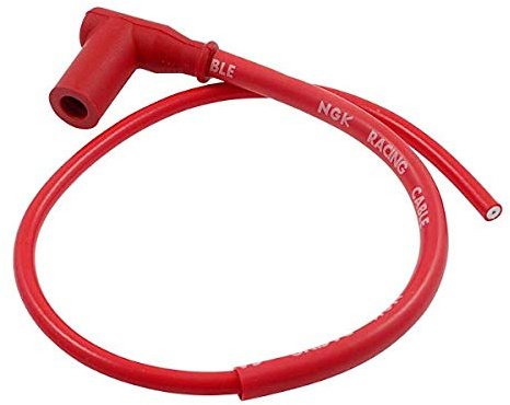 PIPETTA CAPPUCCIO CON CAVO NGK CANDELA CR4 RAC COMPATIBILE CON Piaggio Ape 50 RST Mix Cross 1999 > 2003