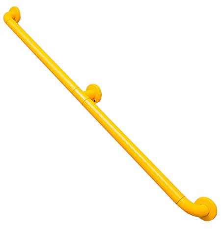 WL-ZZZ Handlauf aus Edelstahl 304 für Innen- oder Außentreppen, gelbe Nylonschale. Behinderte ältere Kinder Badezimmer Safty Anti-Rutsch-Haltegriff Geländer Hand Rail Support Kit (Size : 50cm)