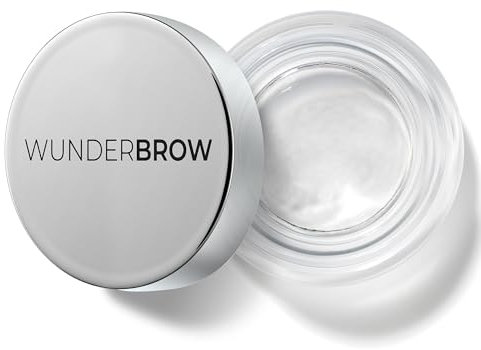 WUNDERBROW Fix It Clear Eyebrow Gel, Long Lasting Lamination Effect, Includes Dual Ended Brush, Vegan & Cruelty Free