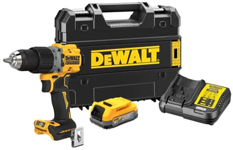 DEWALT DCD805E1T-QW Avvitatore a percussione 18v 1 batteria powerstack