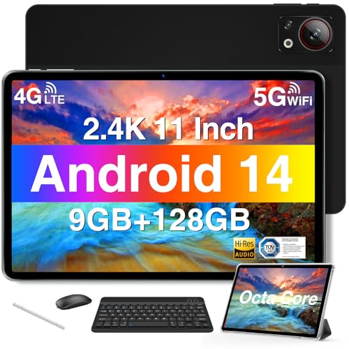 DOOGEE Tab E3+ Tablette Android 15, Tablette avec Clavier