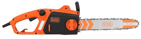 BLACK+DECKER 1800W Corded Chainsaw 35cm, BECS1835-GB