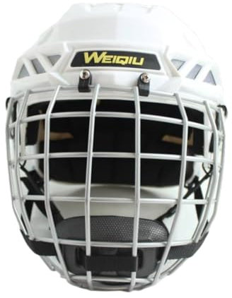kowaku Hockeyhelm, Schlittschuhhelm, Schaumstoffpolsterung, Hockeyausrüstung, Eishockey-Torwarthelm für Spielübungen, Dryland Hockey, L