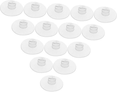 CIYODO 20pcs Suction Cup Mount for Cord Organizers Cable Holder Suction Cups for Aquarium Desk Holder Fastener for Window