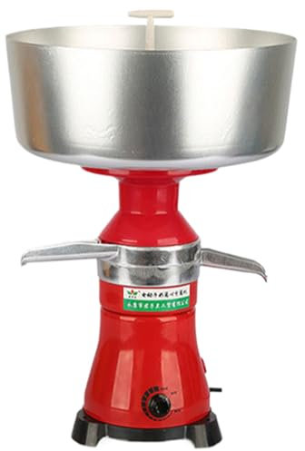 Separatore per crema da 80 l/h, separatore centrifugo elettrico in acciaio inox, grande capacità 12 l, separatore multifunzionale per burro per uso lattiero-caseario