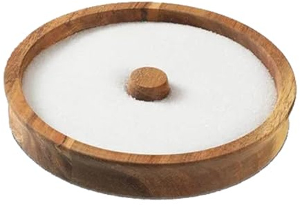Sucrier en verre pour cocktails, rimmer sel et sucre pour barre en bois | Boîte à sel pour servir des boissons mélangeur décoration cocktail maison