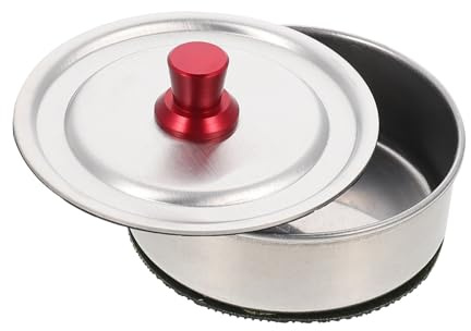 LIFKOME Uhrenwaschbox aus Eisen mit Staubdichtem Deckel für Uhrenteile | Leicht und Tragbar, für Uhrenwartung im Alltag, Passend für Kleine Schmuckstücke