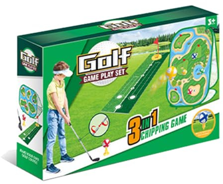 Oxtxuzdm Jeu de billard interactif pour enfants - Améliore les capacités d'observation et de réponse - Ensemble de croquet de golf
