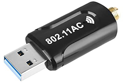 Fyearfly AC1200M - Tarjeta de red de doble banda 5G, receptor WiFi USB 3.0, conexión inalámbrica rápida, compatible con múltiples dispositivos