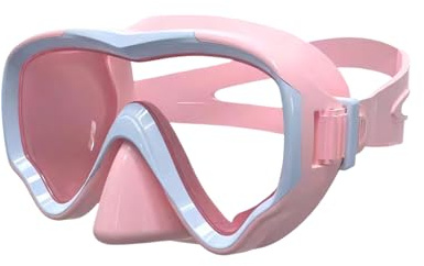 Fazvncv Gafas de buceo panorámicas de 180 grados para buceo, esnórquel, buceo libre, gafas subacuáticas para niños