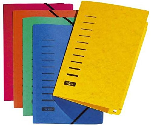 Gummizugmappe A4 gelb PAGNA 24007-05 Karton