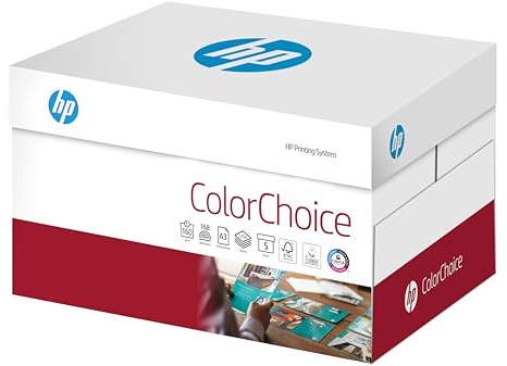 Hewlett-Packard CHP 763 Color-Choice Laserpapier 160 g DIN-A3, 420 x 297 mm, hochweiß, extraglatt, 1 Karton = 5 Pack