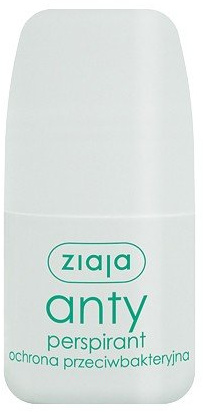 Antibakteriell anti-transpirant 60 ml Ziaja // Anty – perspirant Anty ochrona przeciwbakteryjna 60 ml