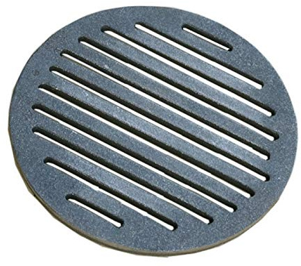Home&Wood Kaminrost Kohlerost Rost Runde Küchengitter Ofenrost Gussrost Grillrost fi 23cm 230mm