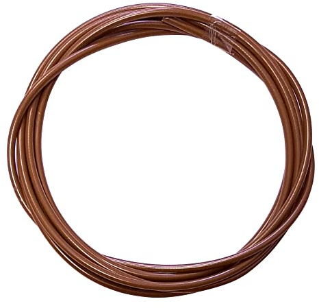 Cubierta de Cable de Freno de Bicicleta, 5mm x 3m, Castaño