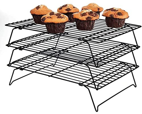 Tyenaza Griglia di Raffreddamento in Acciaio Inossidabile - Antiaderente, Durevole per Cottura e Grigliare