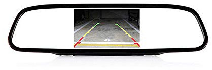Auto Rückspiegel, Autospiegel Große Vision Weitwinkel Panorama, Auto Innenspiegel Ersatz, Blendschutz Rückspiegel Universal für Auto