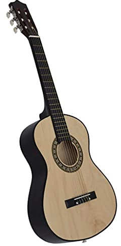 INLIFE Klassische Gitarre für Anfänger und Kinder 1/2 34 Lindenholz,1.7kg,70122