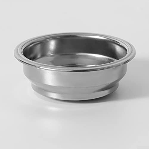 58mm 2 Cup Stainless Steel Pressurized Coffee Filter Basket Replacement Parts