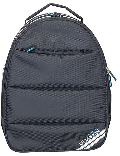 Champion Estuche doble para clarinete BB/clarinete A con asa y correas de mochila, bolsillo para silenciador y accesorios, interior de felpa, diseño británico para estudiantes o instrumentos