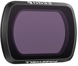 Freewell Neutral Density ND32 Filter for Osmo Pocket 4/3/Xtra Muse | Neutral Color Optics, GimbalSafe Technology