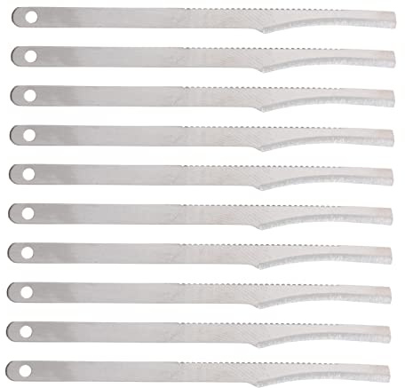 VINTORKY Kit Pedicure Piedi 10 Pezzi in Acciaio Inox, Raschietto Portatile per Talloni e Pelle Morta, Leggero per Cura di Mani e Piedi
