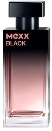MEXX BLACK Woman Eau de Toilette, fesselnd-intensiver Duft fruchtiger Noten für sinnliche Frauen, 30ml