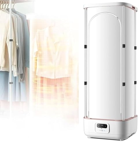 RayGenius Fer à Vapeur Vertical Automatique - éLimine Rapidement Les Faux Plis. Livré avec TéLéCommande Et BoîTe à ArôMes. DéFroisseur Suspendu Pliable pour Les VêTements Et Les Tissus.,Upgraded