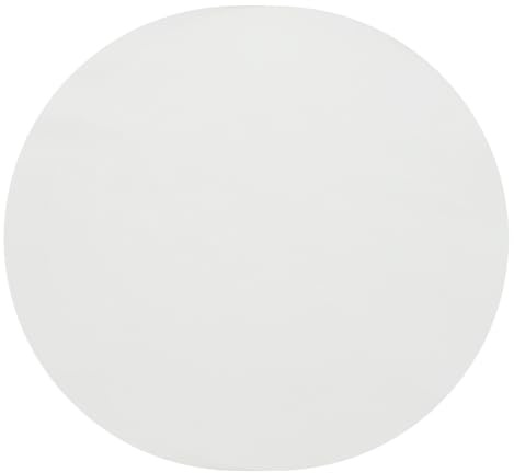 sourcing map 100 Pcs Unbleached Parchment Paper Baking Sheets Rounds, 15 Inch Hamburger Patty Paper, for Baking Grilling or Meat Storage, White