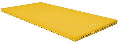Grevinga® FUN-Turnmatte (VB 120) | 200 x 100 x 8 cm | GELB | komplett Turnmattenstoff
