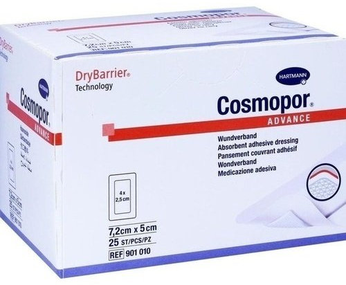 COSMOPOR Advance Wundverband 5x7,2 cm 25 St