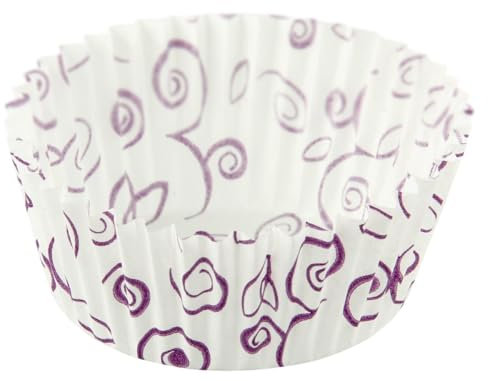 Fackelmann 43420 50 pirottini per Muffin, Carta, Multicolore, 50 x 50 x 20 cm