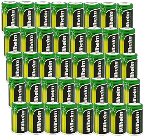 40x Akku Baby C Wilhelm Universal 4500 mAh Akku Zelle 1,2 V HR14 MN1400 NIMH