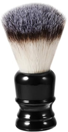 DOITOOL 2stücke Rasierpinsel Für Männer Weiche Borsten Resin-griff Tragbares Und Einfaches Beauty-tool Für Bartpflege Für Unterwegs Schwarz