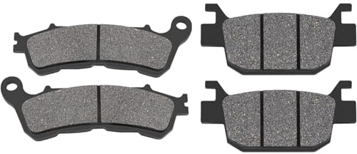 AHL Moto Pastiglie Freno Anteriori e Posteriori Kit per Honda SH 125, Forza 250 NSS 250 2005-2008, SH 300i SH300i 2007-2014, Forza 300 NSS 300 2013-2017