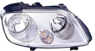 Van Wezel Scheinwerfer H7/H1, elektr. LWR, mit Stellmotor 5867962 rechts | Kompatibel mit: VW CADDY III Großraumlimousine, CADDY III Kasten/Großraumlimousine, TOURAN