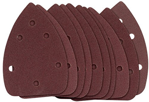 Draper 31977 Ten 97 x 140 x 140mm Assorted Grit Hook and Loop Sander