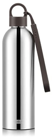 Bodum Melior 12057-16-451B Gourde Isotherme en inox brillant à Double Paroi, 0,5 l, Dark Roast