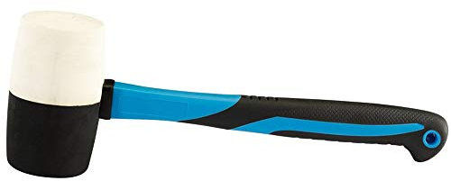 Draper 53035 Rubber Head Mallet with Fibreglass Shafts, 800 G