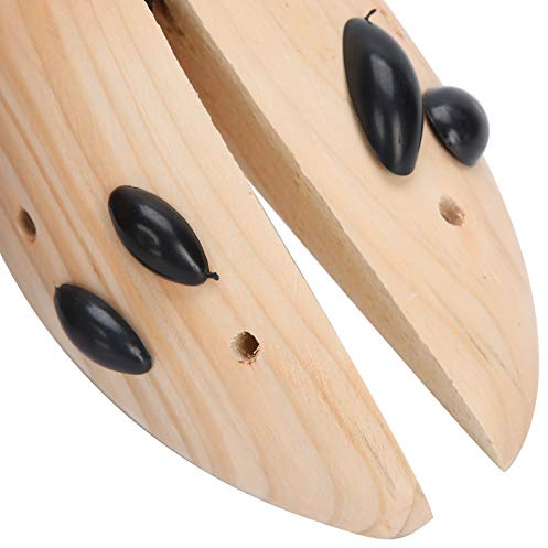 Extenseur de chaussures, support de chaussures imitant la forme des chaussures conçu pour meuler les pieds pour la maison pour serrer les pieds pour hommes et femmes(Couleur du bois n° 2 L (42-46))