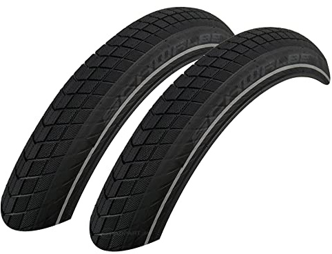 2X Schwalbe Super Moto-X 62-559 Drahtreifen GreenGuard 26x2.40 Fahrradreifen