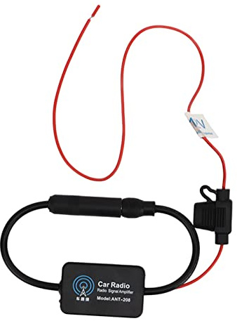 Amplificador De Señal FM Para Coches Mejorador De Antena Radio 25 30dB Compatible Con Unidades Multimedia Y Receptores De Para Mayor Claridad Y Recepción