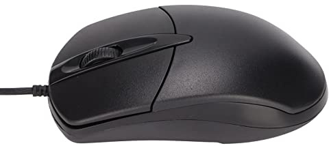 EBTOOLS Beheizte Maus 3 Stufen Einstellbar Schwarz Ergonomische 1600 DPI Kabelgebundene Heizmaus für Windows für OS X-System Desktop Laptop Beheizte USB-Maus Beheizte Maus PC-Heizung