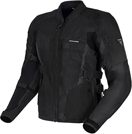 REBELHORN Scandal II Motorradjacke Herren | Textile | Ellbogen und Schulterprotektoren | Große Mesh-Einsätze | Doppel und Dreifachnähte | Reflektierende Elemente | Größen bis 10XL