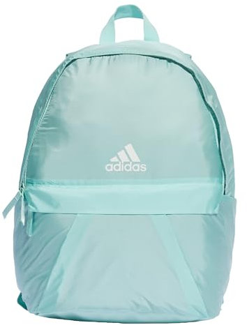 adidas Donna Classic Gen Z Backpack, Semi Flash Aqua/White/Semi Flash Aqua, One size