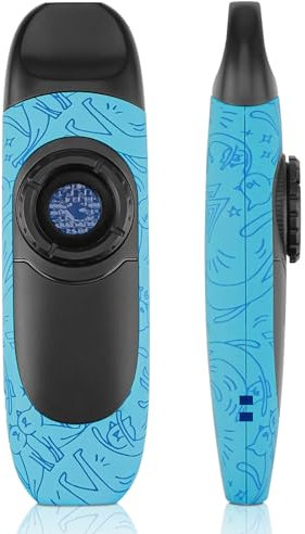 Ueteto Kazoos mit 5 zusätzlichen Membranen, Kazoo mit verstellbarem Ton für Gitarre, Ukulele, Violine, Klavier, Keyboard, einfach zu erlernende Musikinstrumente für Kinder/Erwachsene