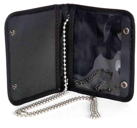 Van Os Ausweis-Etui Stoff-groß mit Kette